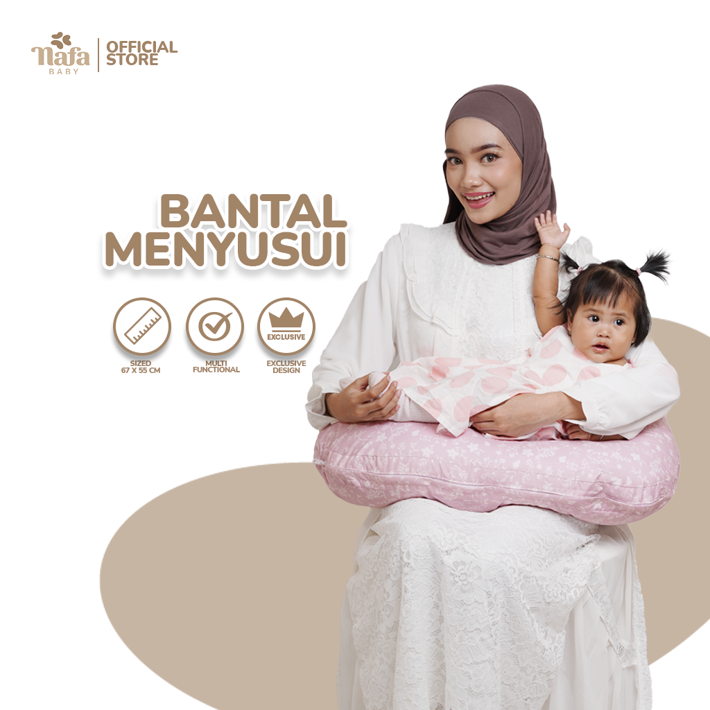 Bantal Menyusui | Bantal Mengasihi Bayi Empuk dan Nyaman