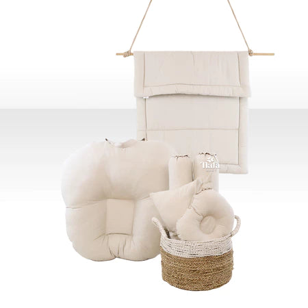 PAKET BUNDLING | Bedcover Baby Set + Sofa Baby | Alas Tidur Perlengkapan Bayi