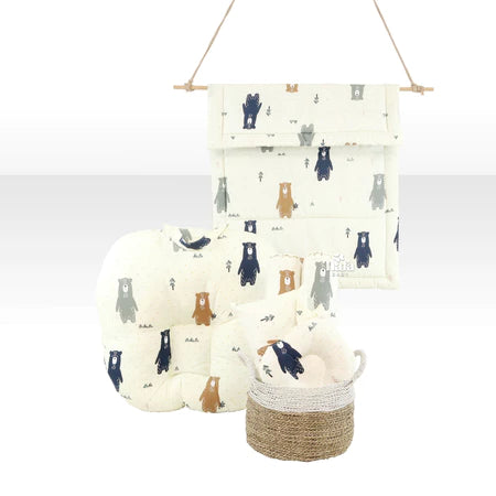 PAKET BUNDLING | Bedcover Baby Set + Sofa Baby | Alas Tidur Perlengkapan Bayi