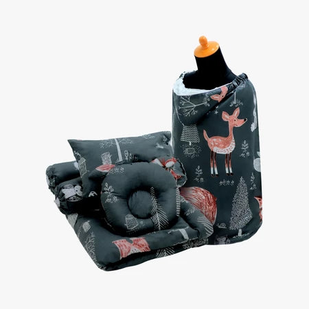 PAKET BUNDLING | Bedcover Set & On The Go Blanket Selimut Bayi Multifungsi 5 in 1