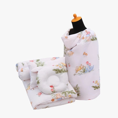 PAKET BUNDLING | Bedcover Set & On The Go Blanket Selimut Bayi Multifungsi 5 in 1