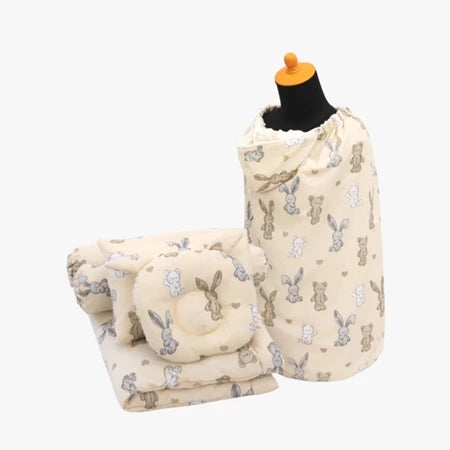 PAKET BUNDLING | Bedcover Set & On The Go Blanket Selimut Bayi Multifungsi 5 in 1