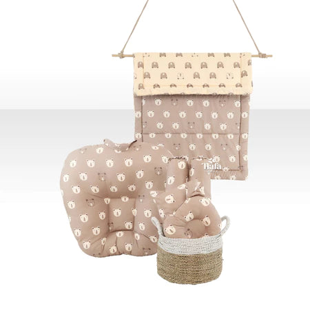 PAKET BUNDLING | Bedcover Baby Set + Sofa Baby | Alas Tidur Perlengkapan Bayi