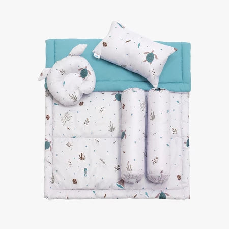 Bed Cover Bayi Set Bantal dan Guling