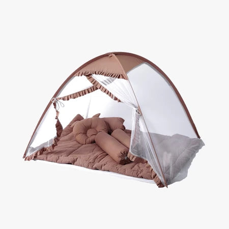 NAFA BABY - Bedcover Bayi Set + Kelambu Tenda Katun | Perlengkapan Tidur Bayi + Kelambu Anti Nyamuk Free Tas Penyimpanan